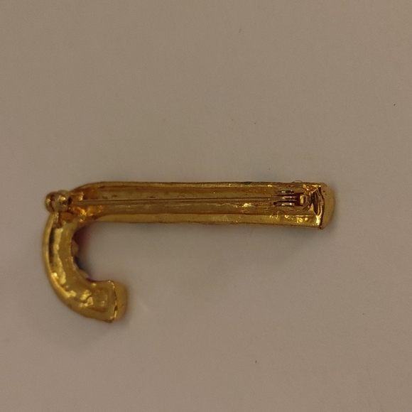 Candy cane brooch - Picture 3 of 4